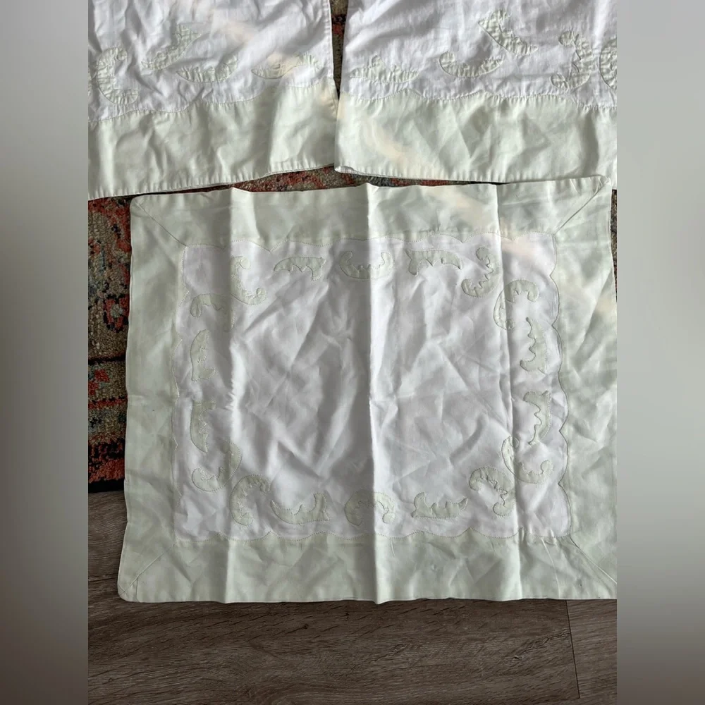 Williams Sonoma vintage standard shams